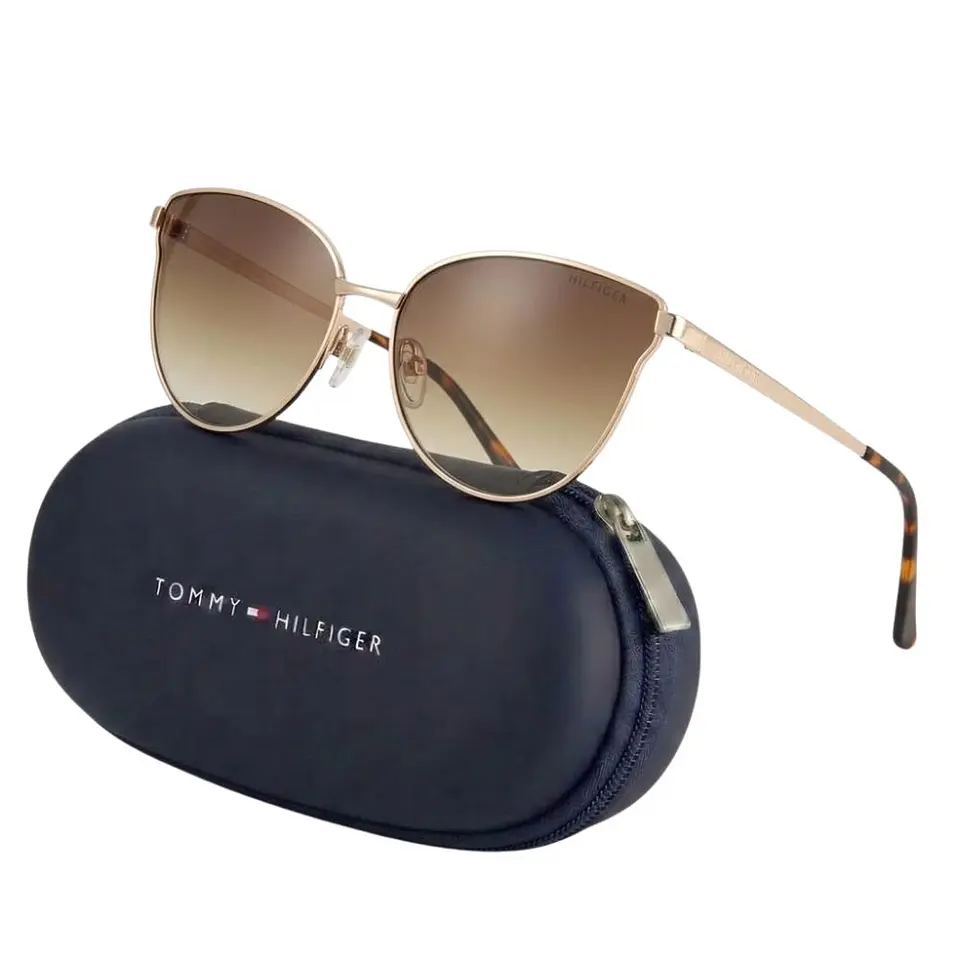 Gafas de Sol Tommy Hilfiger 100% Originales Outlook 66397616 Mujer Dorado Talla 61mm 1