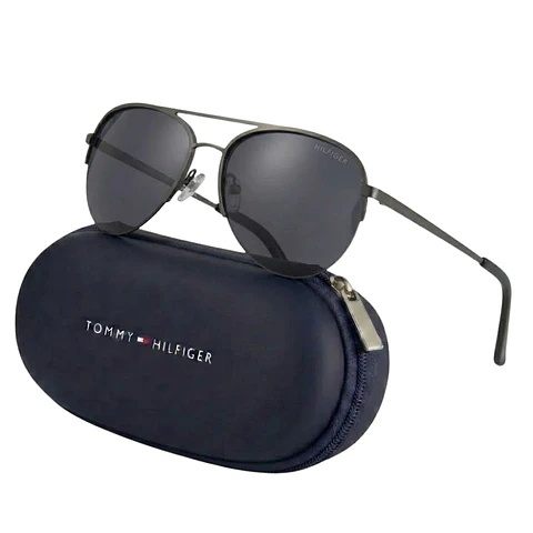 Gafas de Sol Tommy Hilfiger 100% Originales Outlook X62049 Hombre Negro Talla 58mm
