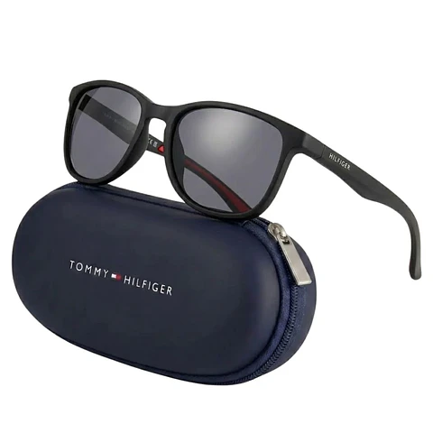 Gafas de Sol Tommy Hilfiger 100% Originales Outlook X67182 Hombre Negro Talla 55mm
