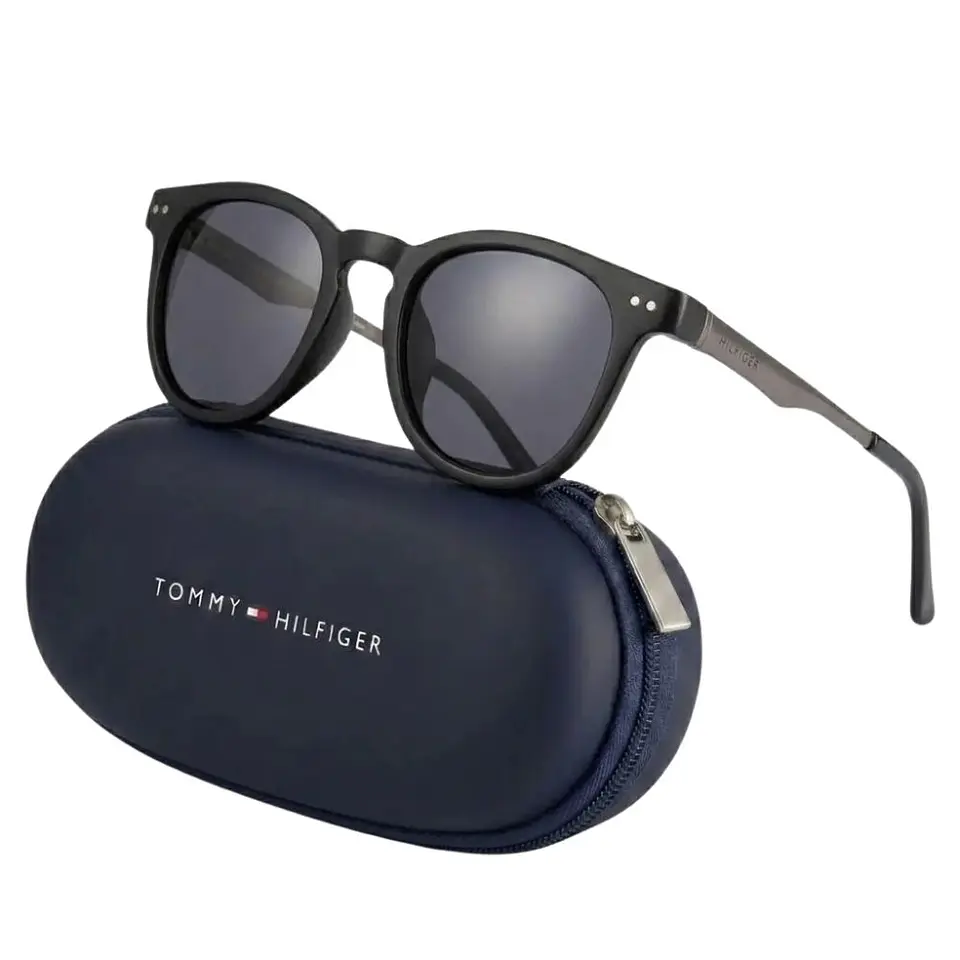 Gafas de Sol Tommy Hilfiger 100% Originales Outlook X64008 Unisex Negro Talla 40mm 1
