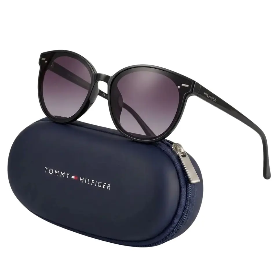 Gafas de Sol Tommy Hilfiger 100% Originales Outlook X60080 Mujer Negro Talla 63mm 1