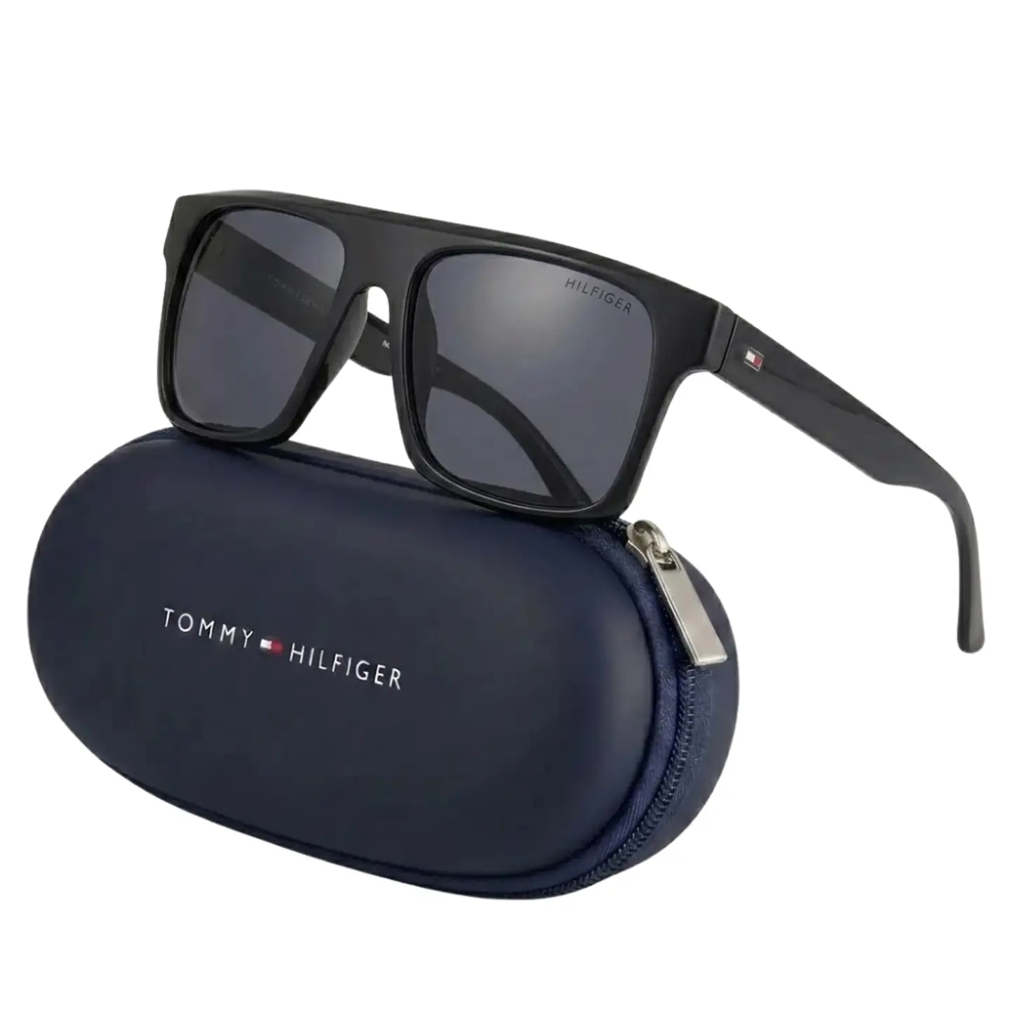 Gafas de Sol Tommy Hilfiger 100% Originales Outlook X62084 Hombre Negro Talla 54mm 1