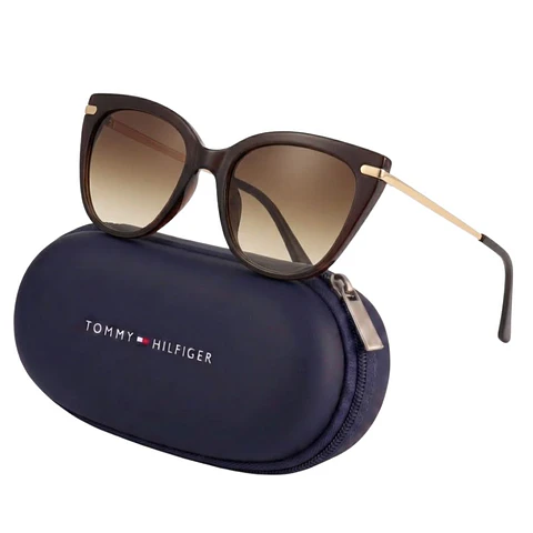 Gafas de Sol Tommy Hilfiger 100% Originales Outlook X60246 Mujer Marron Talla 44mm