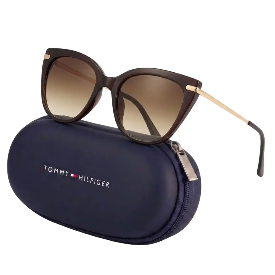 Gafas de Sol Tommy Hilfiger 100% Originales Outlook X60246 Mujer Marron Talla 44mm 1