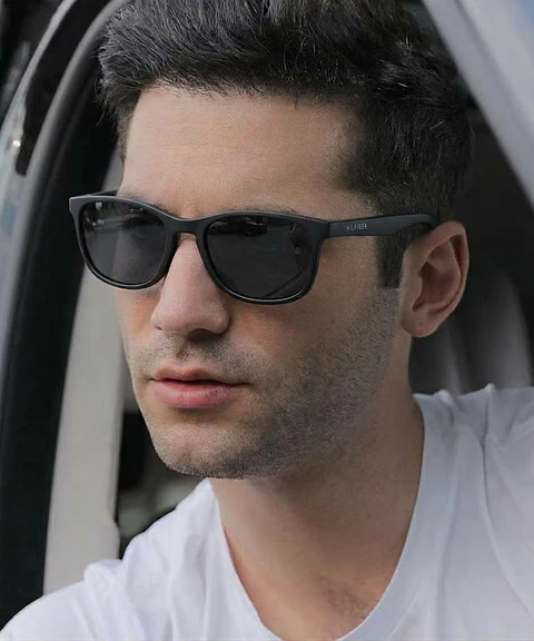 Gafas de Sol Tommy Hilfiger 100% Originales Outlook X67182 Hombre Negro Talla 55mm