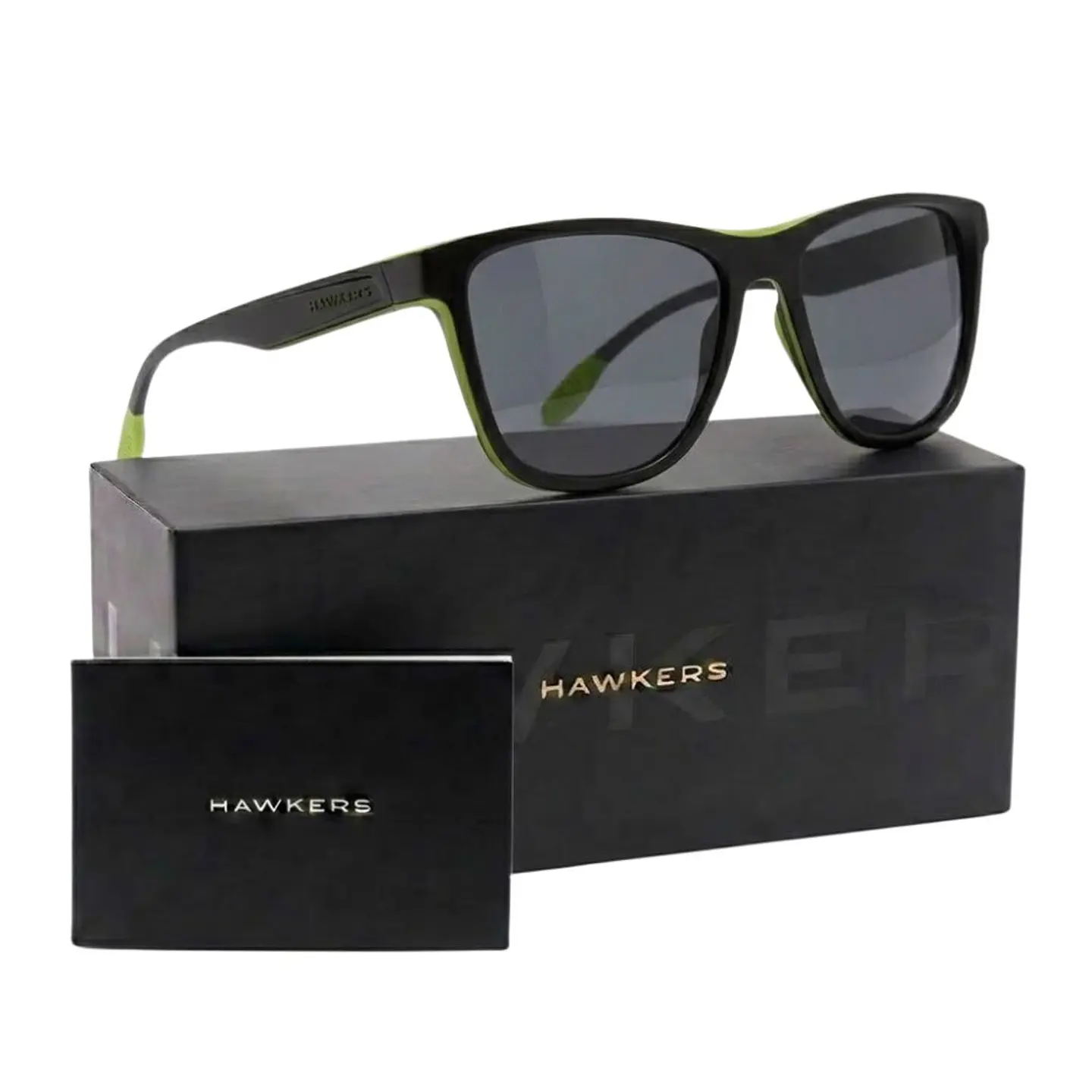 Gafas de Sol Hawkers One Sport HOSP20BBT0 Negro y Verde Unisex Talla 59mm 1