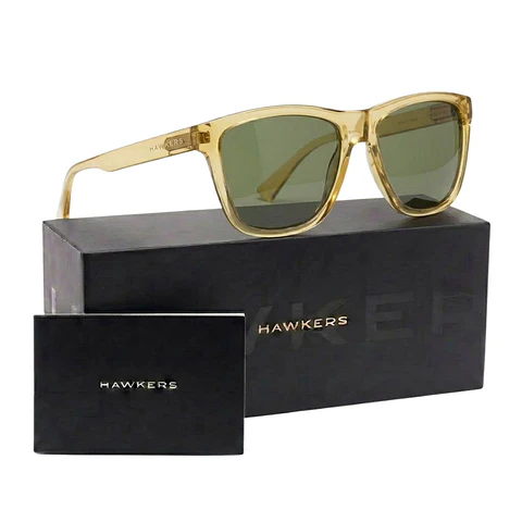 Gafas de Sol Hawkers ONE LS RAW HOLR25JET0 Beige Transparente Unisex Talla 54 mm