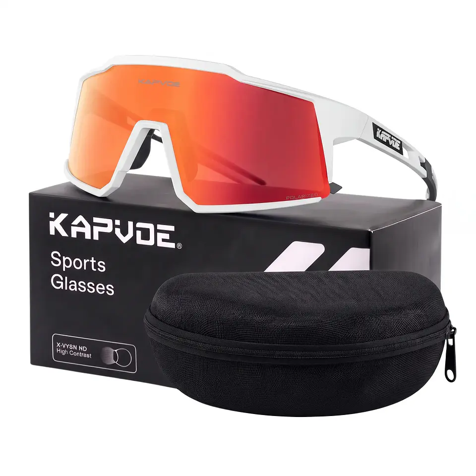Gafas de Sol Polarizadas Deportivas Kapvoe TK9022-QTC1L14 Unisex - Talla 140mm 1