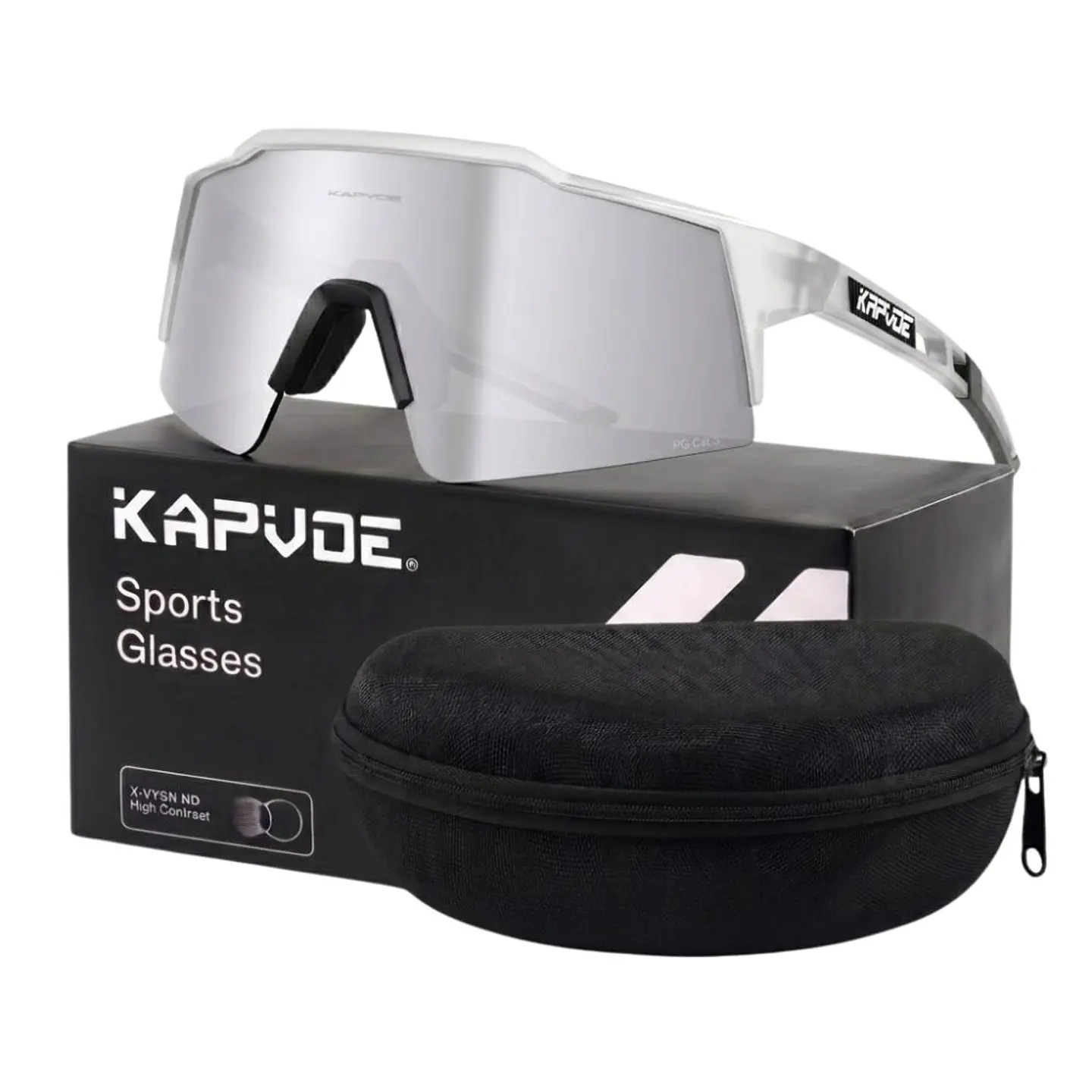 Gafas de Sol Polarizadas Deportivas Kapvoe TK9022-QTC1L18 Unisex - Talla 140mm 1