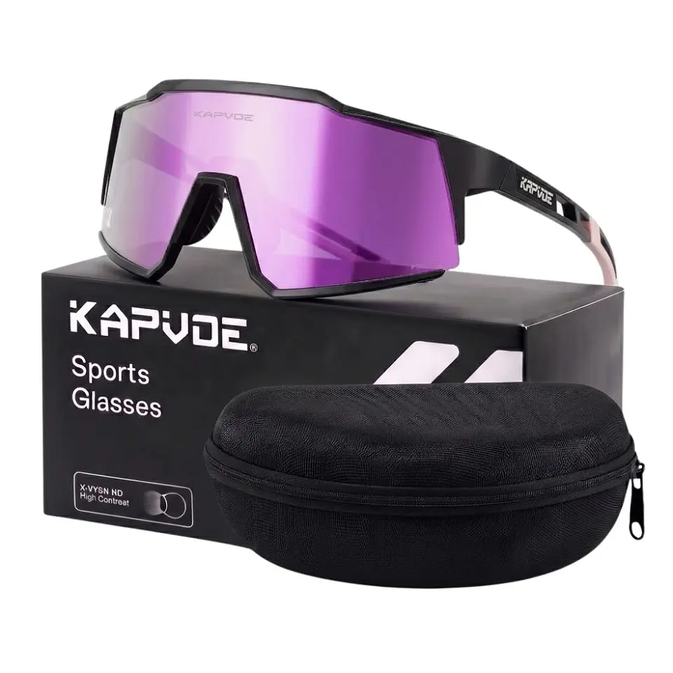 Gafas de Sol Polarizadas Deportivas Kapvoe TK9022-QTC1L17 Unisex - Talla 140mm 1