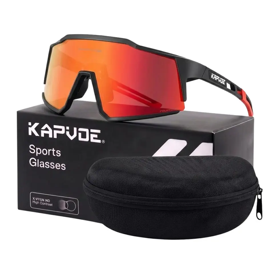 Gafas de Sol Polarizadas Deportivas Kapvoe TK9022-QTC1L15 Unisex - Talla 140mm 1