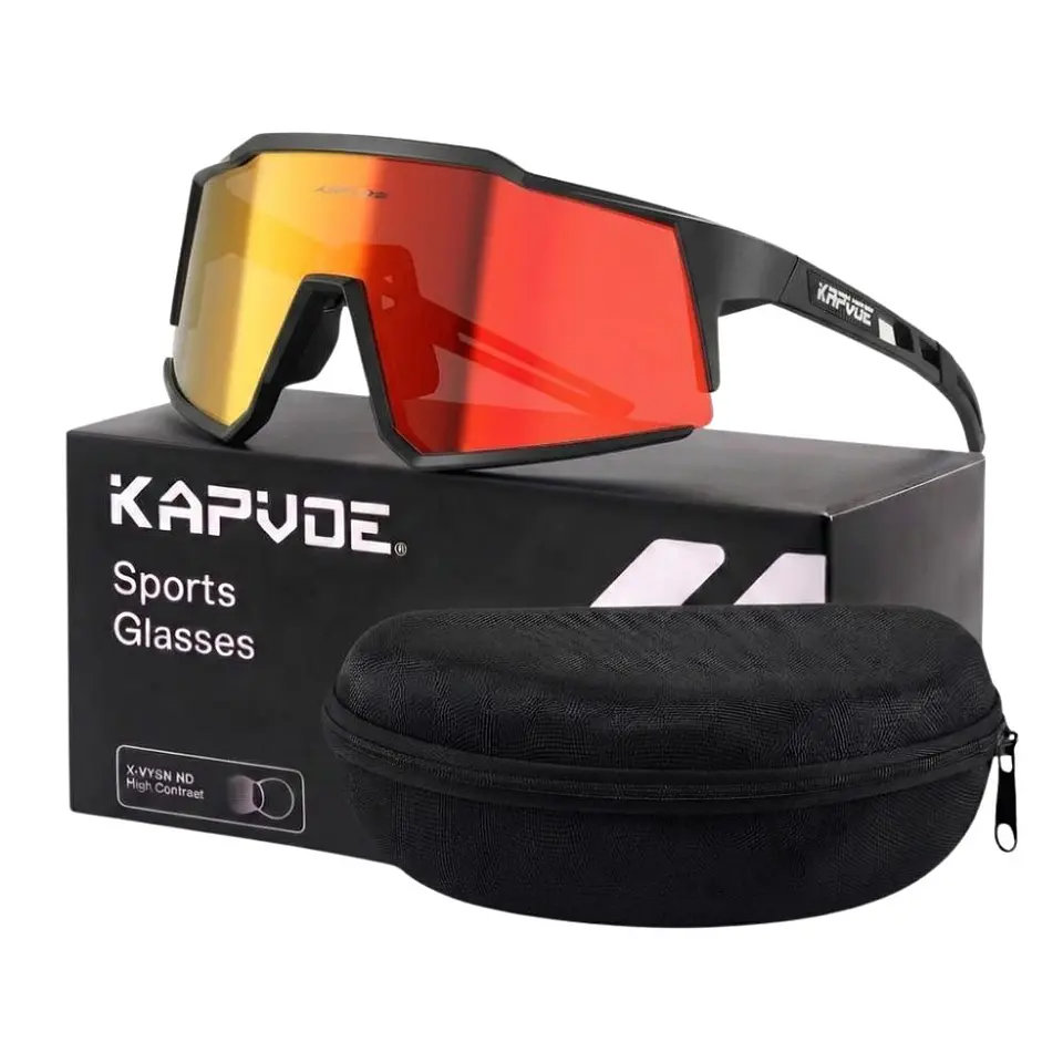 Gafas de Sol Polarizadas Deportivas Kapvoe TK9022-QTC1L01 Unisex - Talla 140mm 1