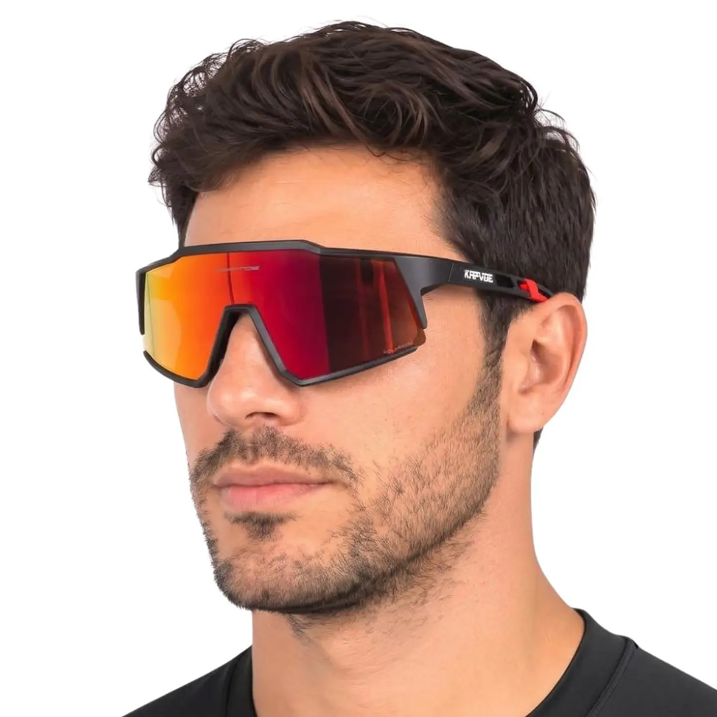 Gafas de Sol Polarizadas Deportivas Kapvoe TK9022-QTC1L15 Unisex - Talla 140mm 5