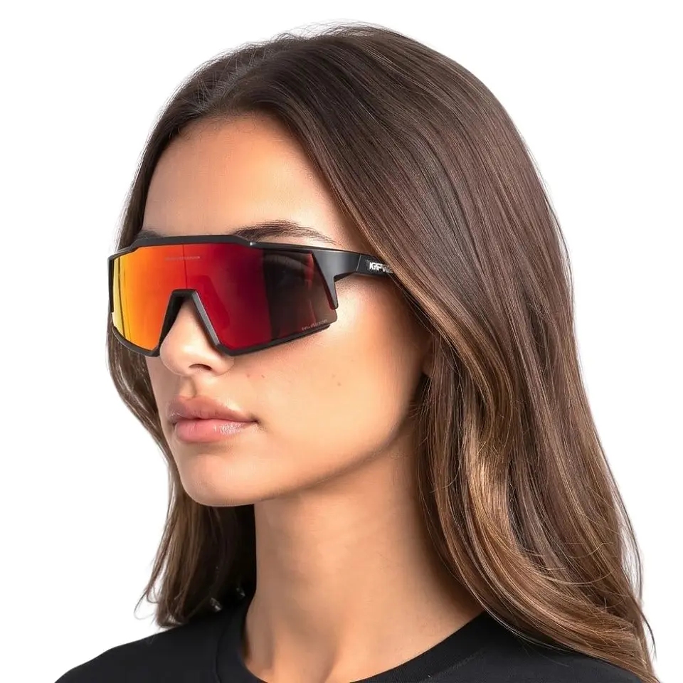 Gafas de Sol Polarizadas Deportivas Kapvoe TK9022-QTC1L15 Unisex - Talla 140mm 6