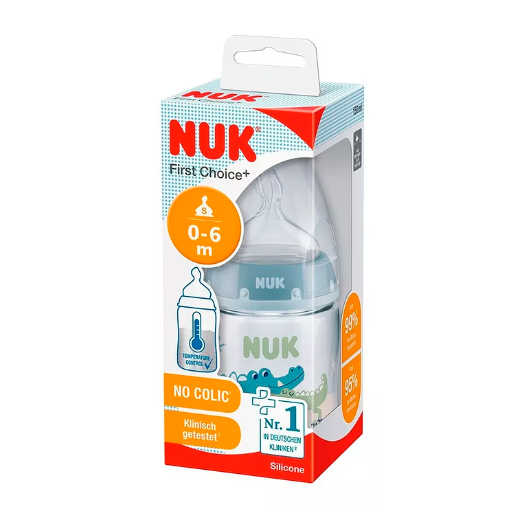 Biberón Bebe Nuk First Choice PP 150 ml Celeste-Turquesa 1