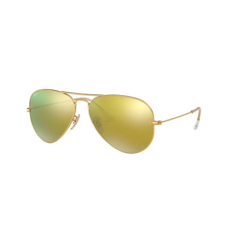 Lentes De Sol Ray Ban Aviador RB3025 112/93 Dorado Espejado Talla 58mm 1