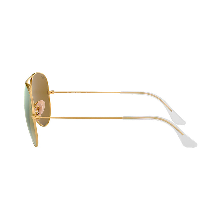 Lentes De Sol Ray Ban Aviador RB3025 112/93 Dorado Espejado Talla 58mm 2