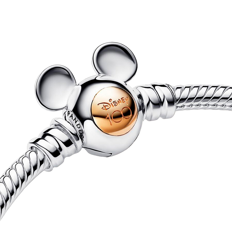 Pulsera Brazalete Pandora Cadena de Serpiente Aniversario Disney 592514C00 Plata 925 Talla 18cm 3