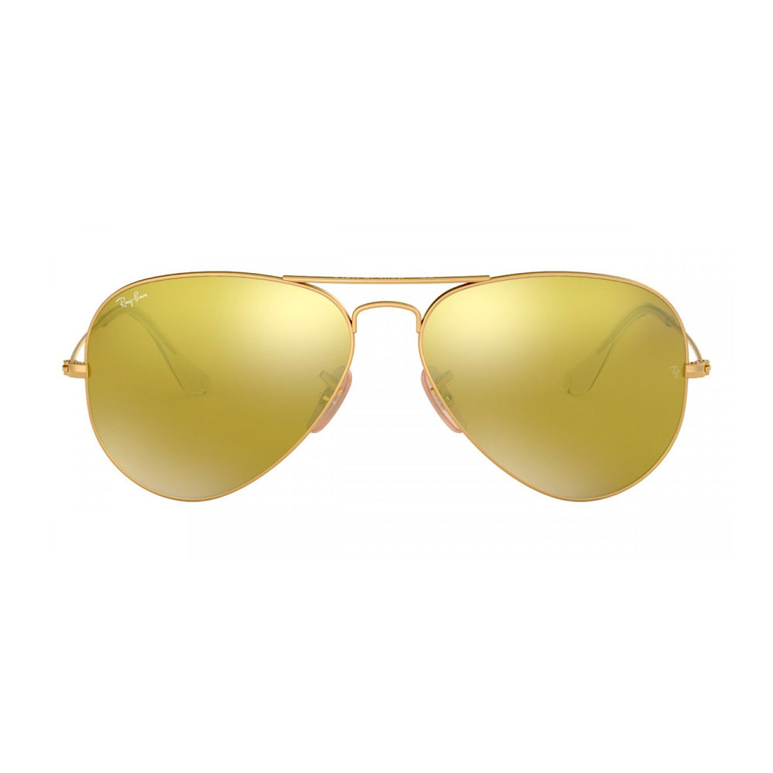 Lentes De Sol Ray Ban Aviador RB3025 112/93 Dorado Espejado Talla 58mm 3