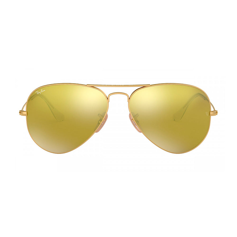 Lentes De Sol Ray Ban Aviador RB3025 112/93 Dorado Espejado Talla 58mm 3