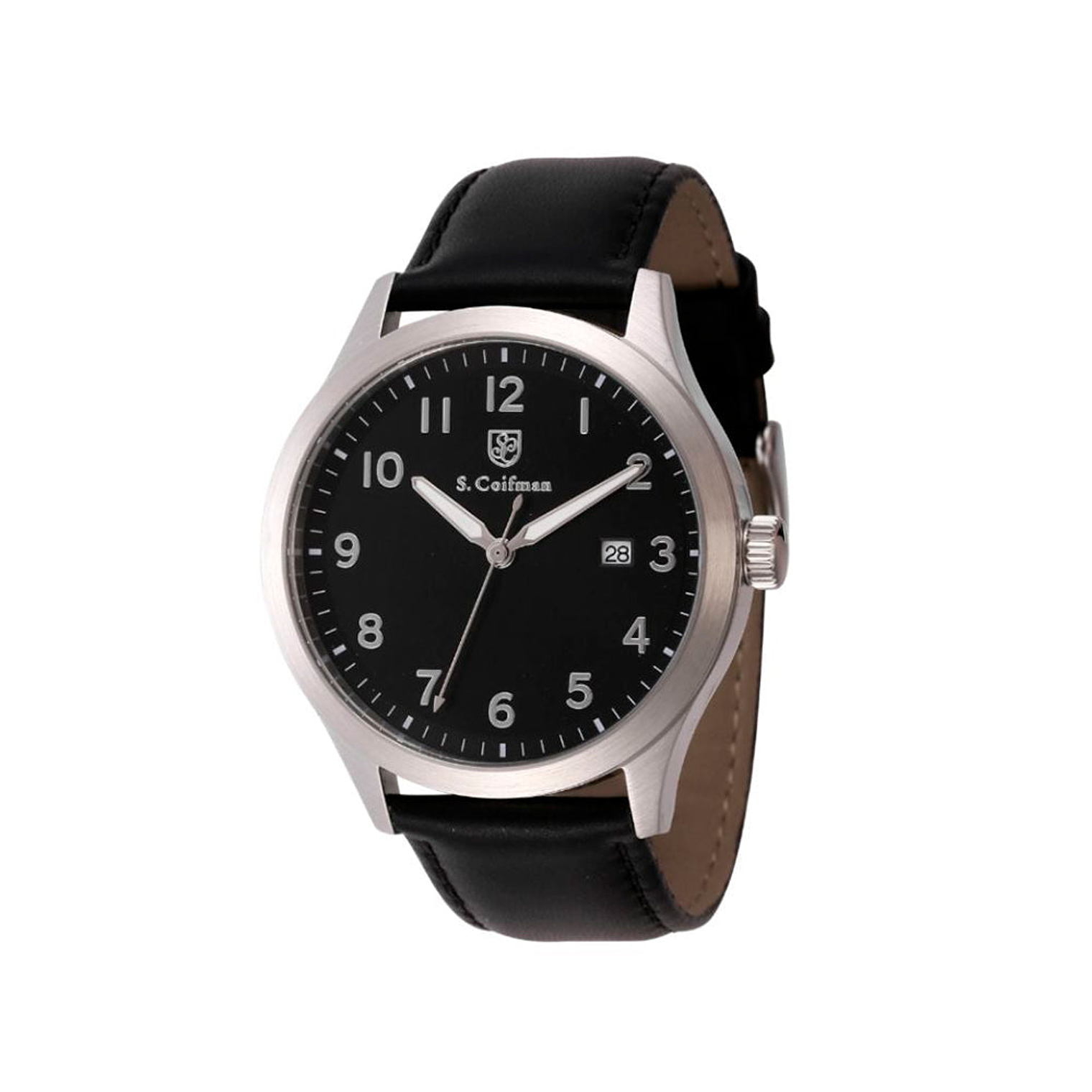 Reloj Analogo S. Coifman Original SC0544 Color Negro para Hombre 1