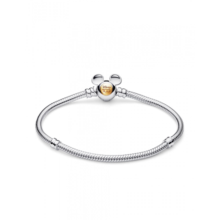 Pulsera Brazalete Pandora Cadena de Serpiente Aniversario Disney 592514C00 Plata 925 Talla 18cm 4