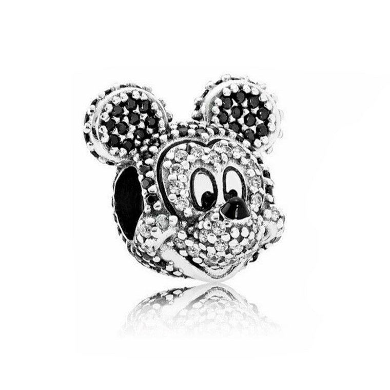Charm Dije Pandora Original para Mujer 791795NCK Mickey Mouse Reluciente Plata 925 1