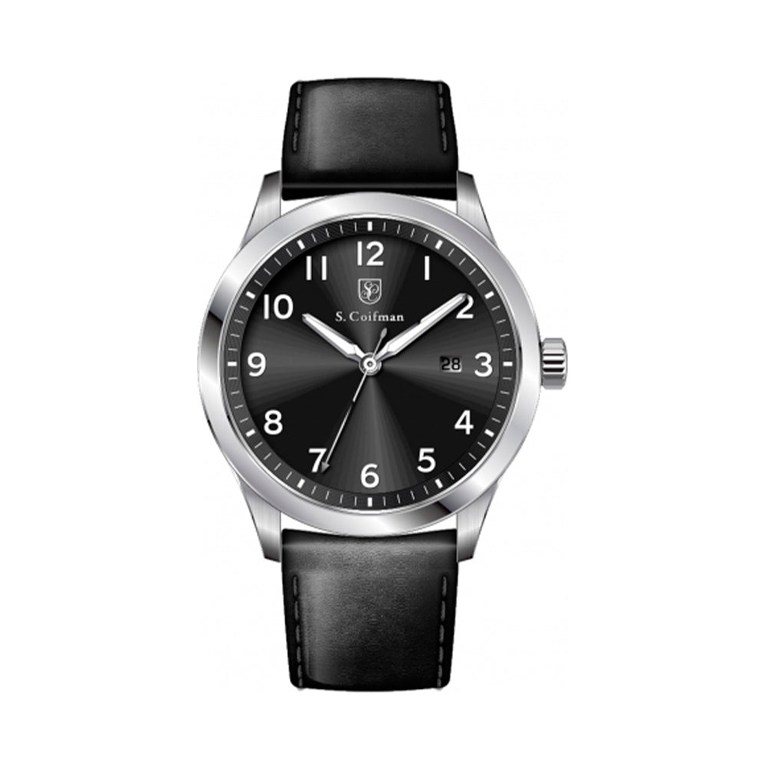 Reloj Analogo S. Coifman Original SC0544 Color Negro para Hombre 2