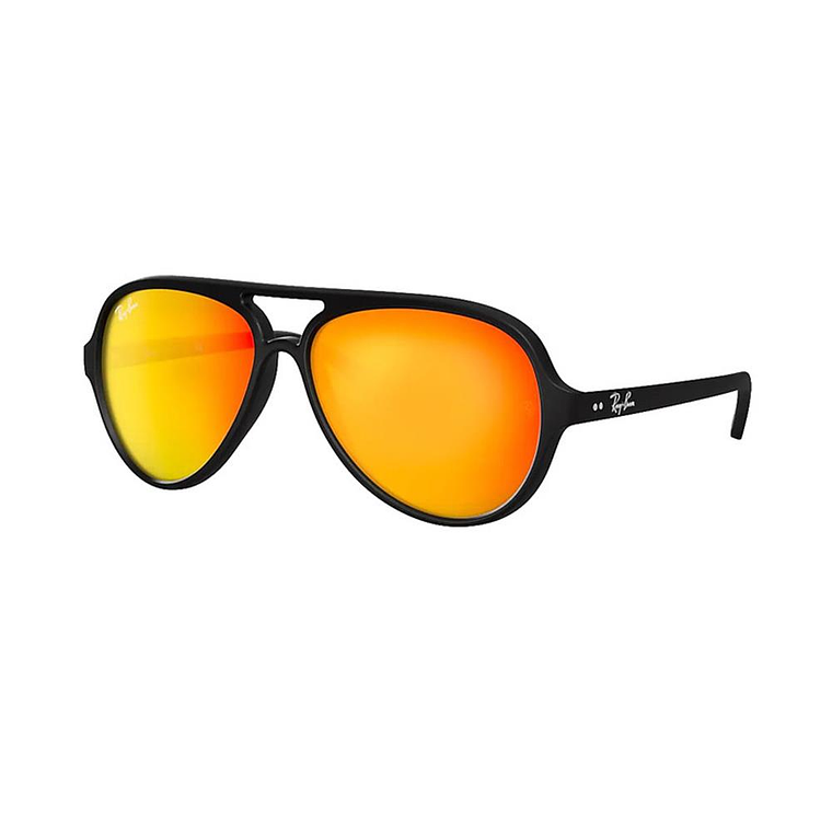 Lentes de Sol Ray Ban Espejado RB4125 601S/69 Color Naranja Talla 59mm 1