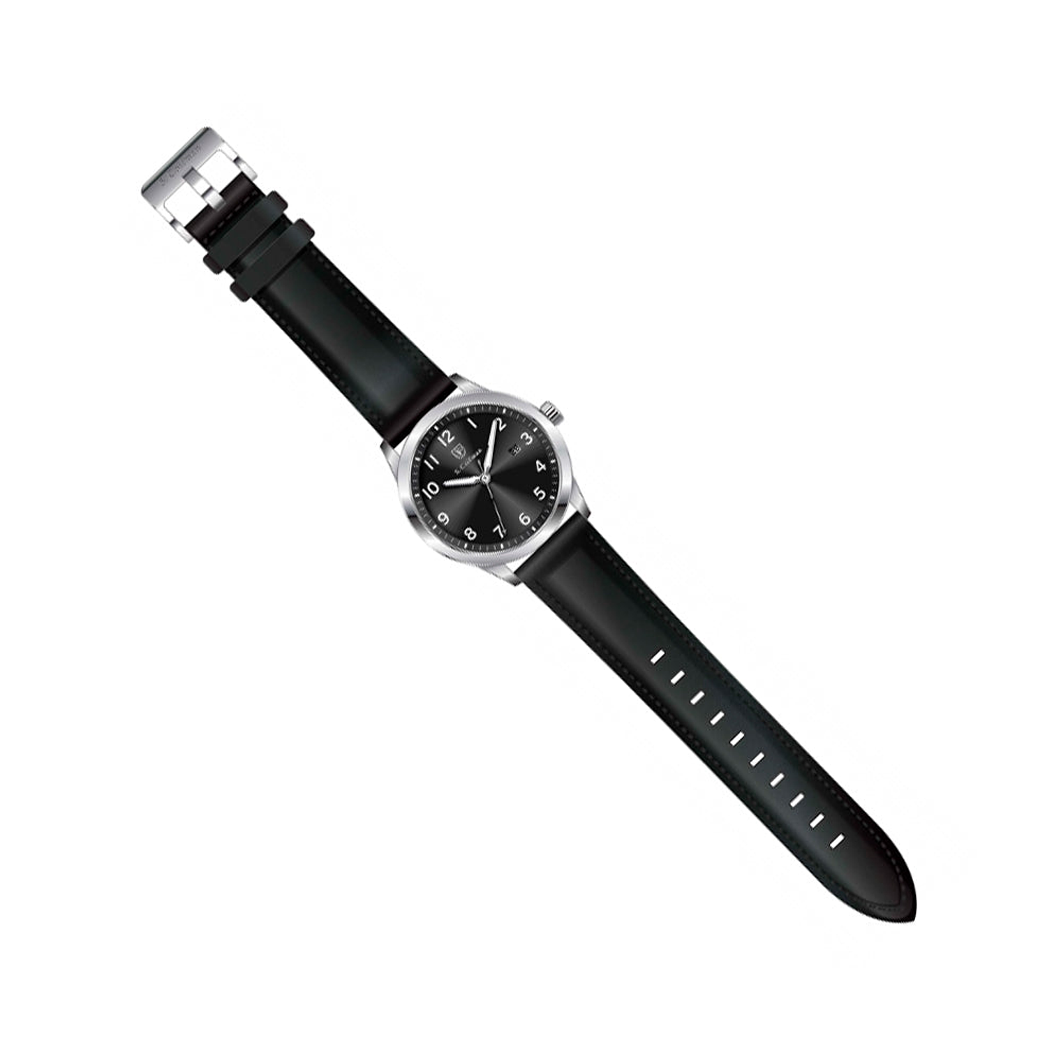 Reloj Analogo S. Coifman Original SC0544 Color Negro para Hombre 3