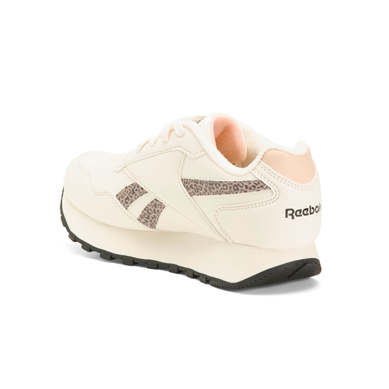 Zapatillas Reebok Harman Original Color Beige con Manchas de Tigre Para Mujer Talla 38.5 2