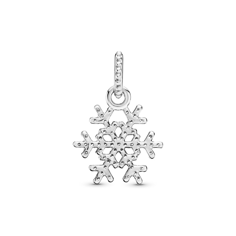 Charm Colgante Pandora Original para Mujer 390354CZ Copo de Nieve Plateado s925 2