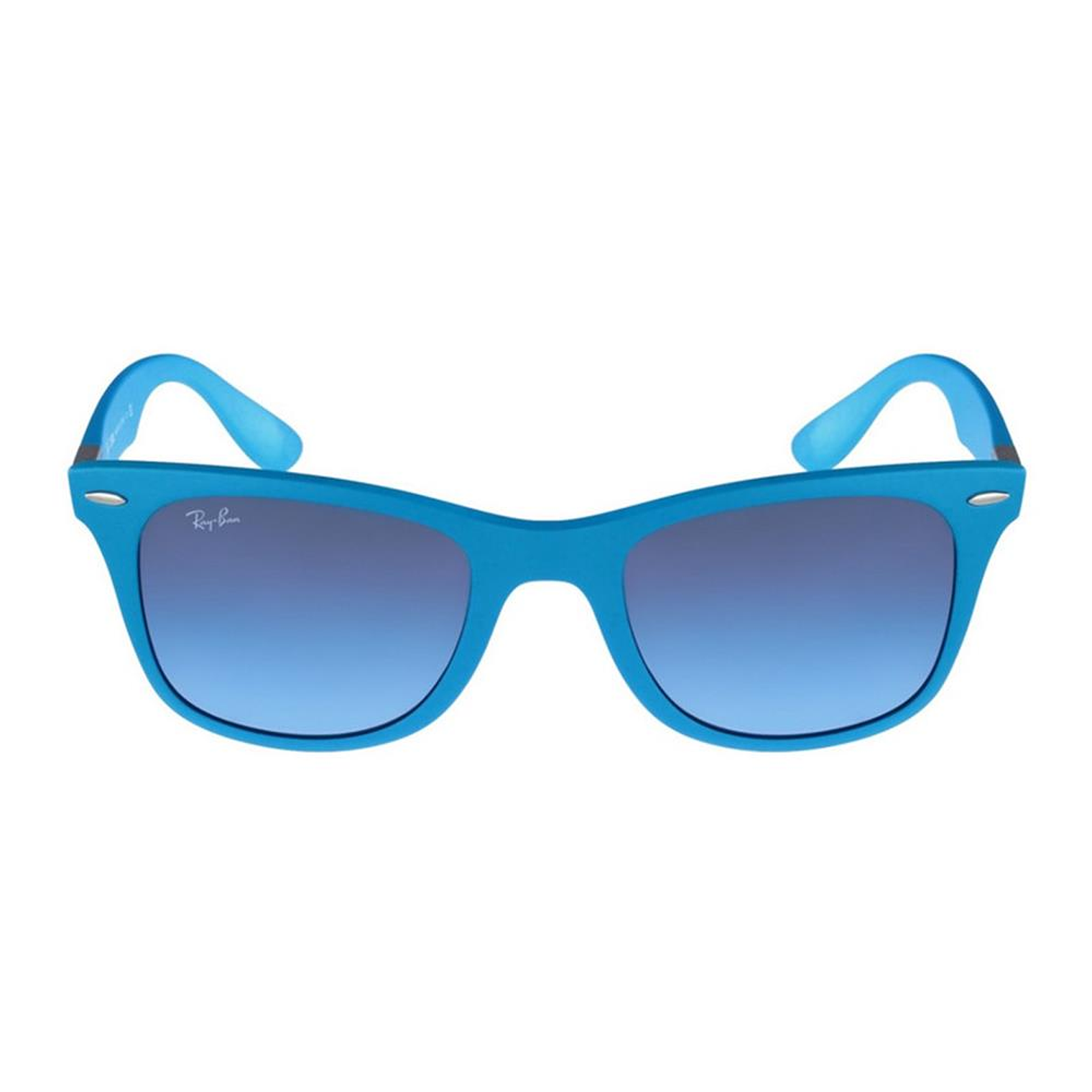 Lentes de Sol Ray Ban Wayfarer Liteforce RB4195 60848F Color Azul Talla 52mm 3