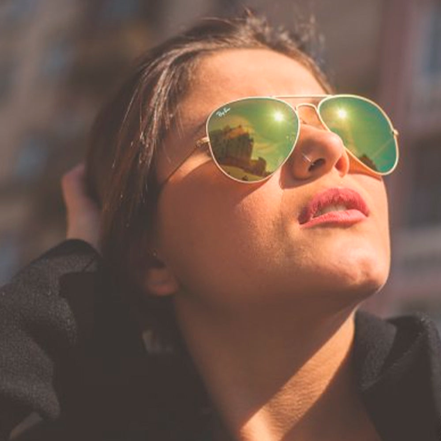 Lentes De Sol Ray Ban Aviador RB3025 112/93 Dorado Espejado Talla 58mm 6