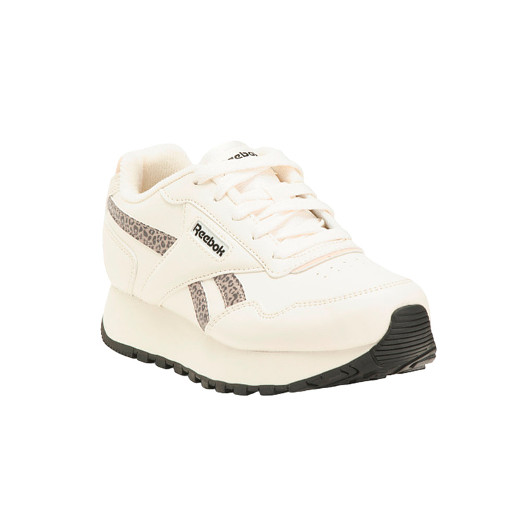 Zapatillas Reebok Harman Original Color Beige con Manchas de Tigre Para Mujer Talla 38.5 3