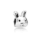 Charm Dije Pandora Original para Mujer 791838 Remarkable Conejo Plata 925 - Miniatura 1