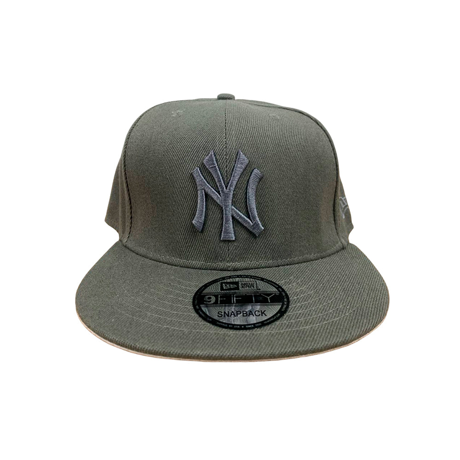 Gorra Snapback New Era 9Fifty Modelo New York Yankees MLB Color Gris 1