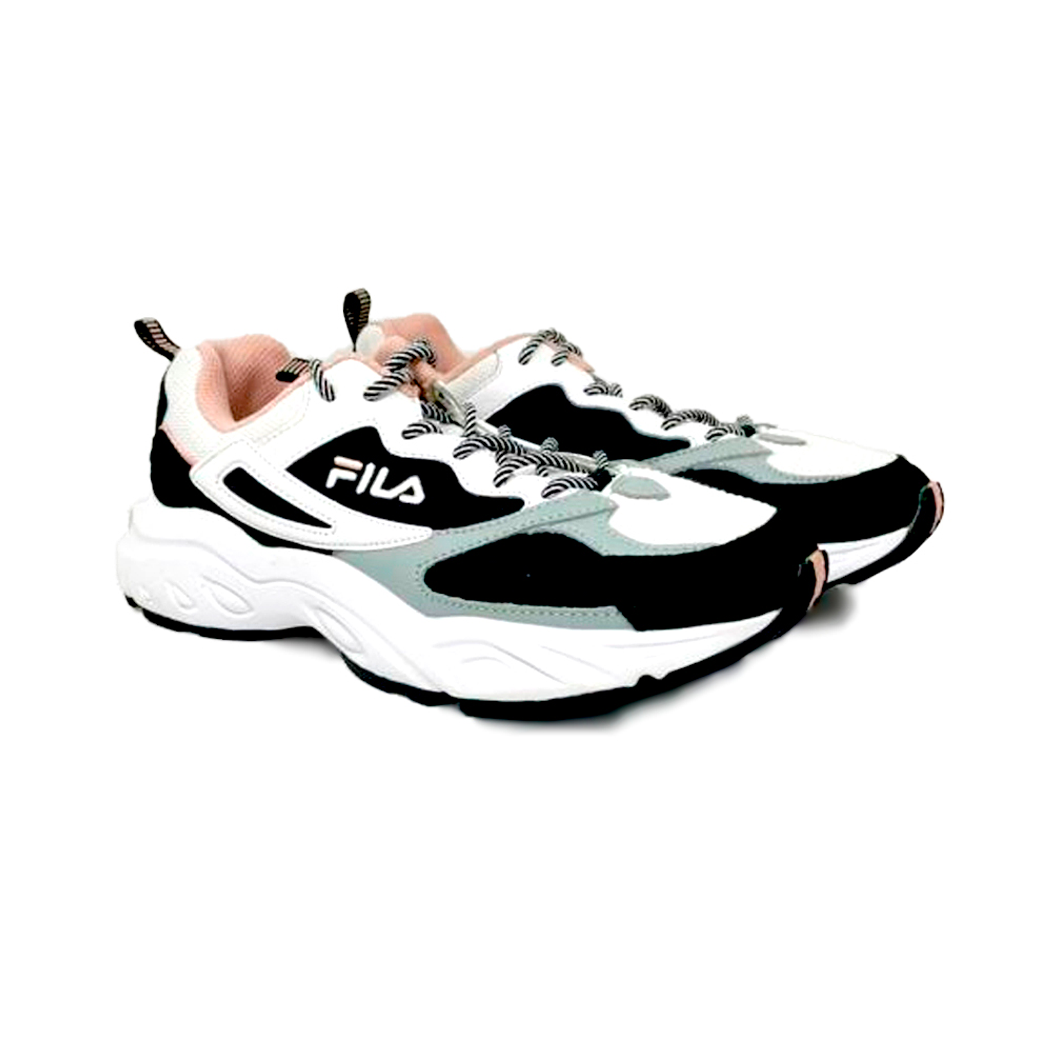 Zapatillas Deportivas Fila Recollector Original Color Blanco Unisex 4