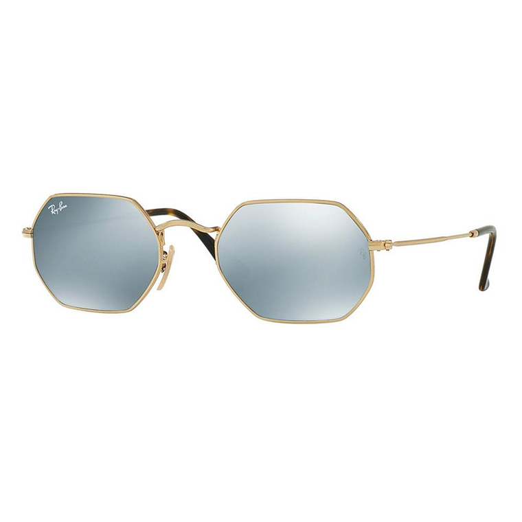 Lentes de Sol Ray Ban Espejado RB3556N 001/30 Color Dorado Talla 53mm 1