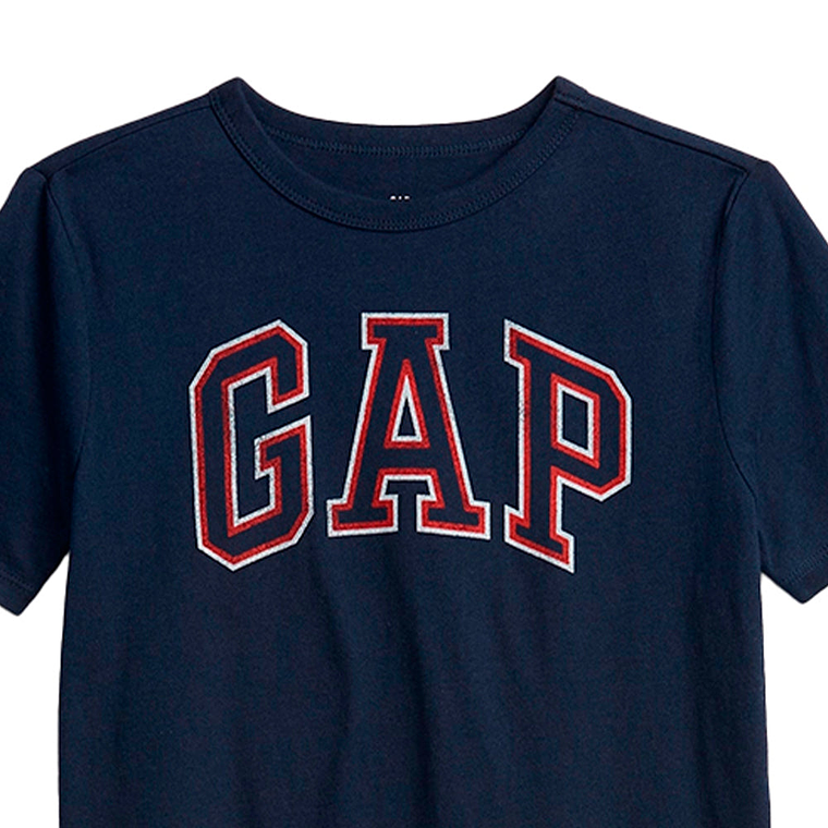 Polo Gap Original para Niño Color Azul y Rojo Talla L 5