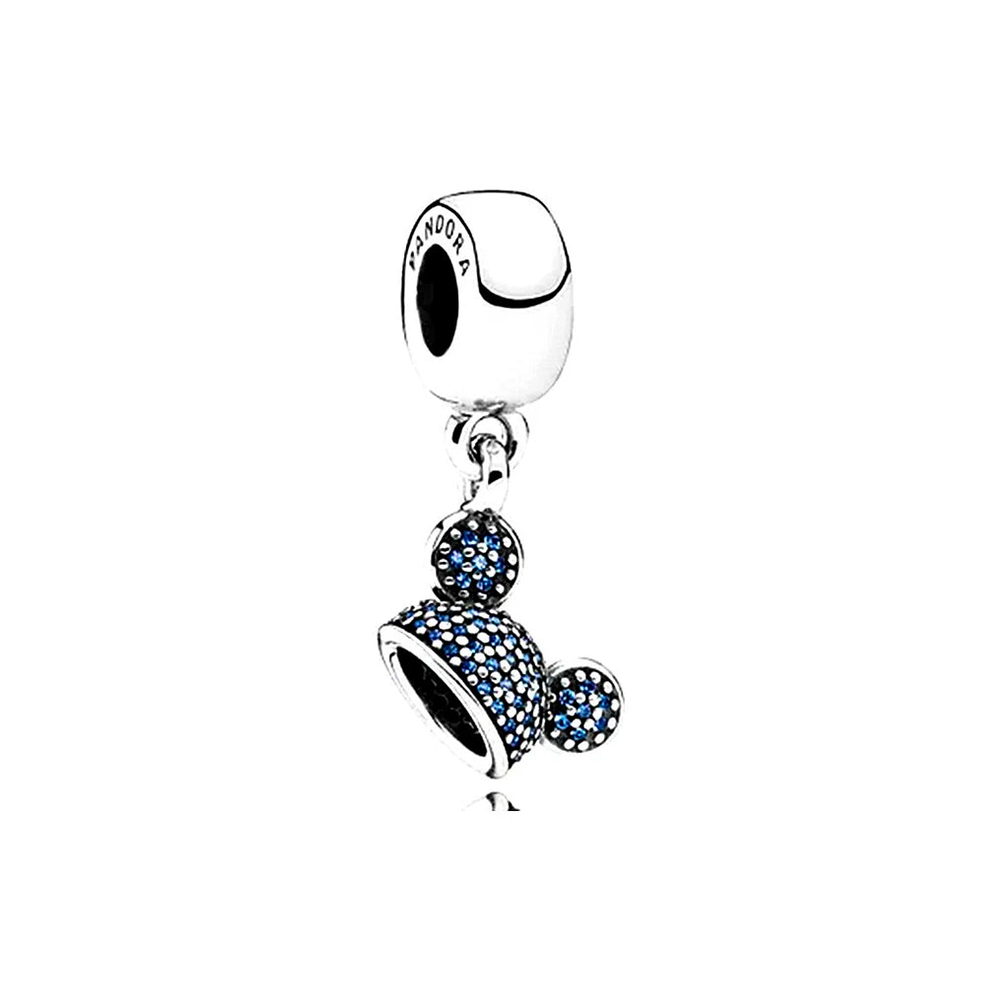 Charm Colgante Pandora Original para Mujer 791471NCB Disney Orejas Mickey Mouse Azul s925 1