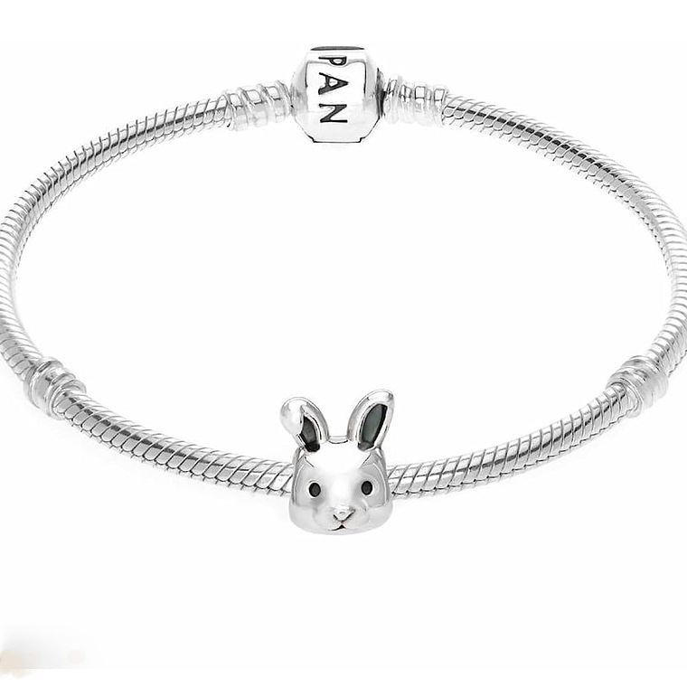 Charm Dije Pandora Original para Mujer 791838 Remarkable Conejo Plata 925 3