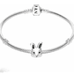 Charm Dije Pandora Original para Mujer 791838 Remarkable Conejo Plata 925 - Miniatura 3