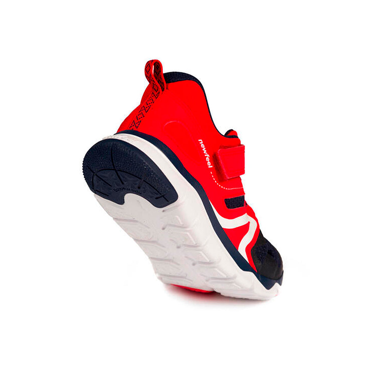 Zapatillas Newfeel Rip-Tab PW-540 Original Color Rojo Para Niños Talla 28 4