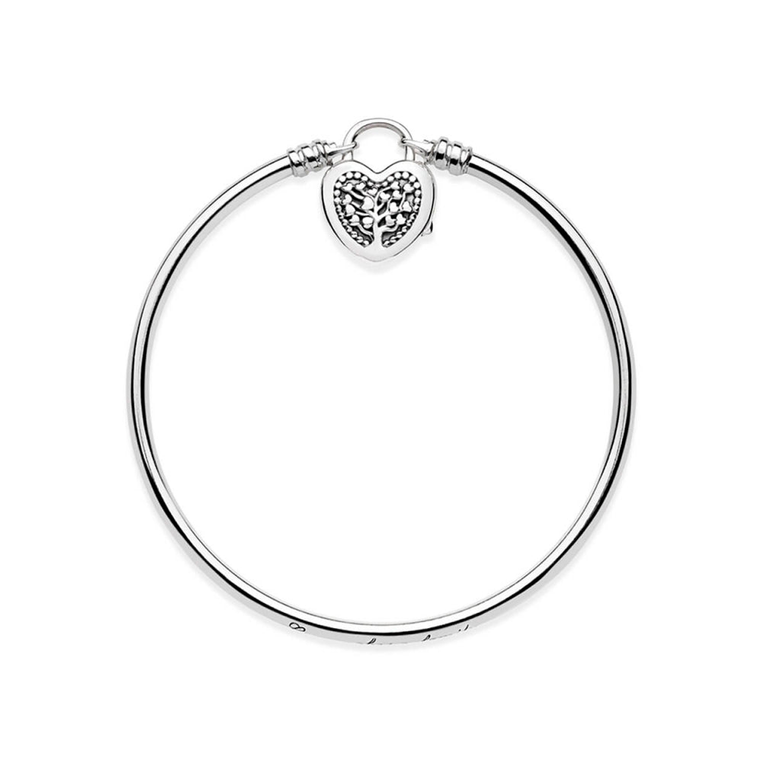 Pulsera Brazalete Pandora Arbol Floreciente con Grabado 