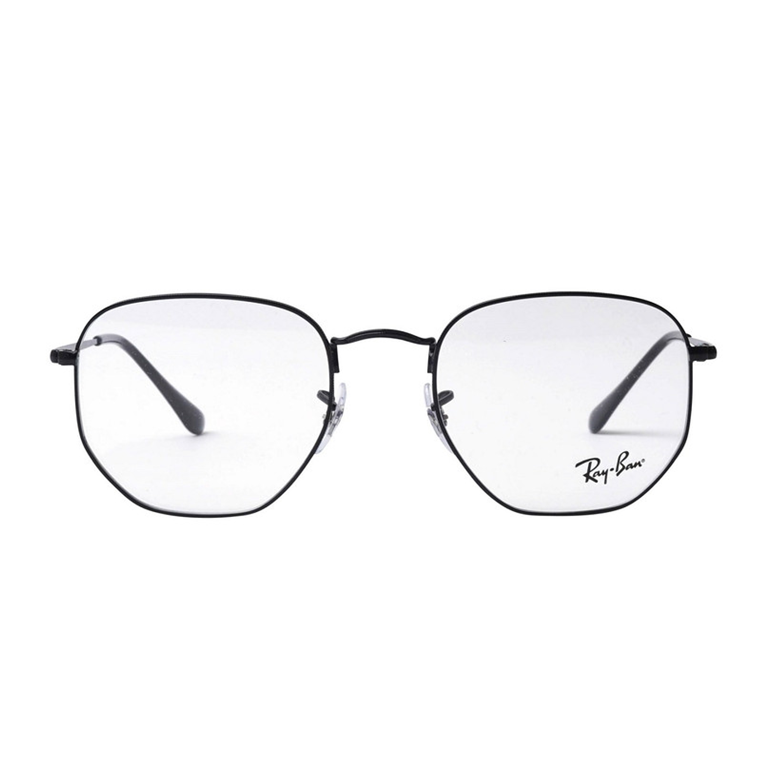 Montura de Lentes de Medida Ray Ban Hexagonal RX6448 2509 Color Negro Talla 51mm 3