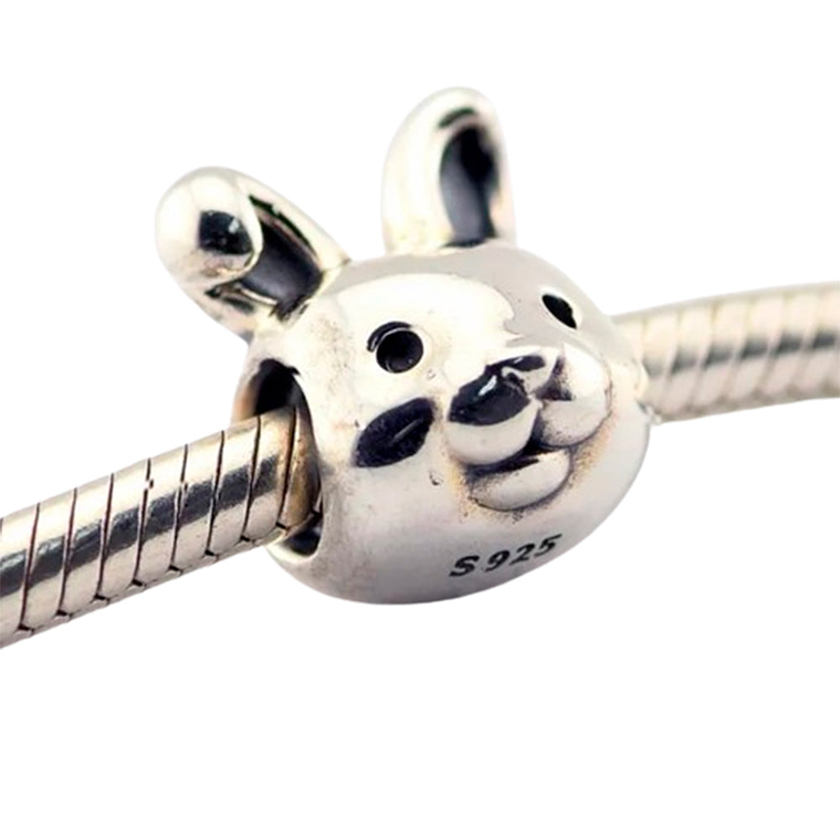 Charm Dije Pandora Original para Mujer 791838 Remarkable Conejo Plata 925 4