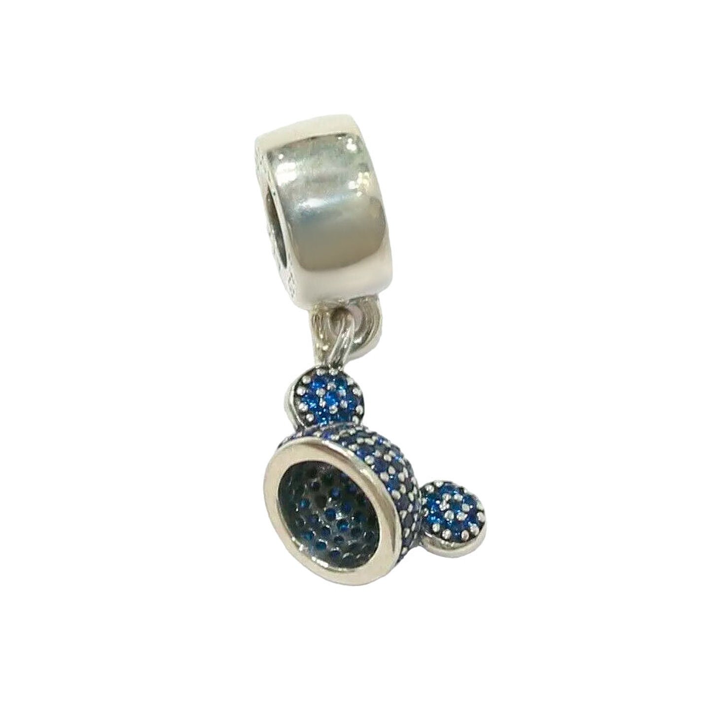 Charm Colgante Pandora Original para Mujer 791471NCB Disney Orejas Mickey Mouse Azul s925 5