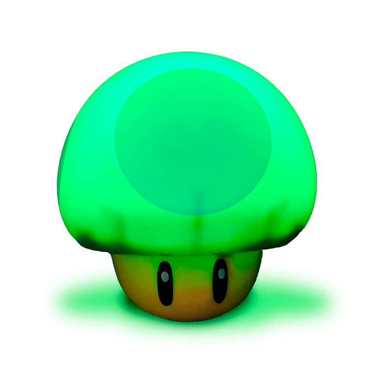 Lampara Super Mario Bros - Colección Honguito Verde 4