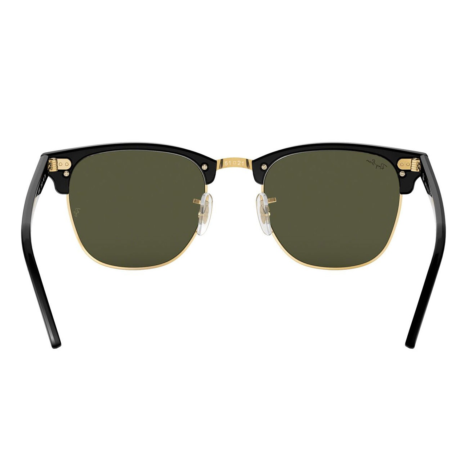 Lentes de Sol Ray Ban Clubmaster Clasico RB3016 W0365 Color Negro Talla 51mm 4